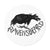 Ravensbeard Logo Round Vinyl Stickers